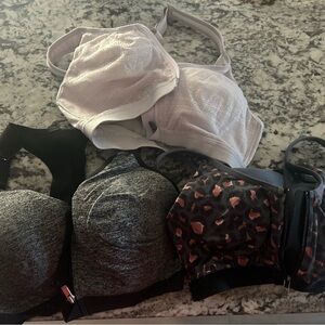 Set of 3 Victoria Secret high impact sports bras